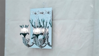 چراغ دیواری بلوری پارس لوستر فراهانی کد 6783