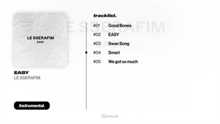 ورژن بیکلام آهنگ smart از لسرافیم