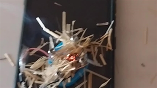 مهردادموسی پور روشن کردن اتش با گوشی