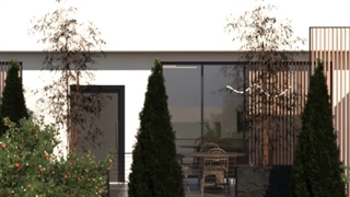 طراحی باغ ویلا مدرن در شیراز