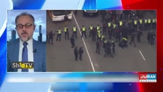 14030621: درگیری فعالان ضد جنگ و ضد اسرائیل با پلیس ملبورن و حمایت رهبر حزب سبز استرالیا از اعتراضات!