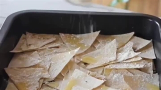 سالاد سبز با تردیلای خوشمزه