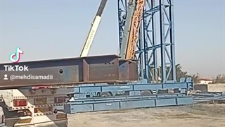 سازه فلزی سنگین ،اسکلت فلزی ،ساخت و نصب +فیلم