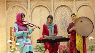 دختران شیراز _ سنتور نوازی به همراه ویولن و دف _ آرتا تی وی