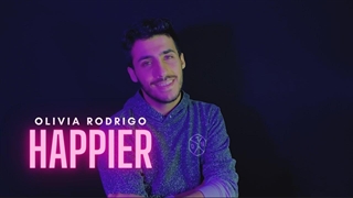 کاور آهنگ Olivia Rodrigo - happier اولیویا رودریگو - شادتر