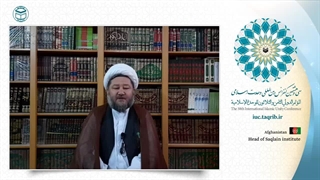 حجت الاسلام و المسلمین علی احمد حلیمی مدیر حوزه علمیه ثقلین مزار شریف افغانستان