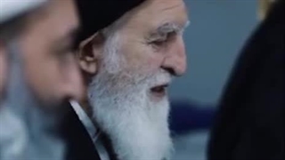 آیت الله علوی بروجردی.در مسیر نجف به کربلا