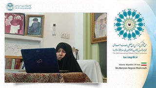 خانم مریم بیگم شاهرودی مدیر حوزه شهیده بنت الهدی صدر علی آباد کتول جمهوری اسلامی ایران