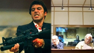 پشت صحنه دوبله فیلم صورت زخمی ( حسین عرفانی . منوچهر اسماعیلی ، خسرو خسروشاهی ، مینو غزنوی ، زهرا اقا رضا دوبلور