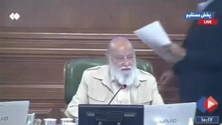 رئیس شورای شهر تهران: حراست شهرداری برای ما گردن‌کلفتی می‌کند(فیلم)