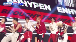 اجرای brought the heat back از انهاپین در show champion