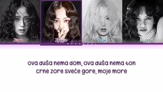 کاور بلک پینک از آهنگ dzanum هوش مصنوعی