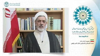 حجت الاسلام و المسلمین دکتر ناصر رفیعی رئیس مجتمع آموزش عالی تاریخ سیره و تمدن اسلامی جامعة المصطفی العالمیه