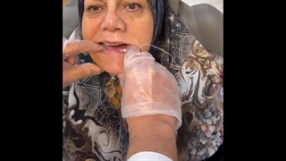 فیلم گذاشتن دندان مصنوعی برای لثه تحلیل رفته