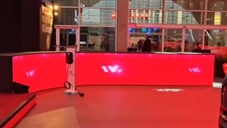 تصاویر با کیفیت با استفاده از تلویزیون شهری در نمایشگاه ها