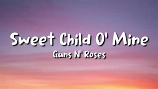 آهنگ بچه شیرین من از گانز ان روزز با متن | Guns N’ Roses - Sweet Child O’ Mine