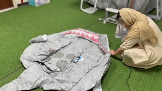 استخر بادی کودک اینتکس طرح کوسه