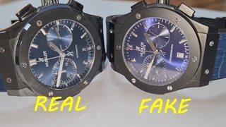 آموزش تشخیص ساعت واقعی HUBLOT هابلوت در مقابل جعلی