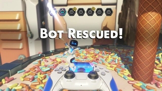 Astro Bot - 100% Walkthrough Level 2 (Creamy Canyon) ALL Bots Puzzle Pieces and Secret Exit