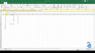آموزش ایجاد سطر و ستون در اکسل