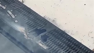 ترقه روی صفحه تلویزیون