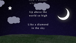 لالایی انگلیسی چشمک بزن ستاره (twinkle, twinkle little star)