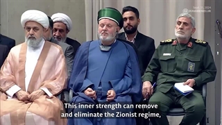 قدرت درونی جامعه اسلامی می تواند رژیم صهیونیستی را از بین ببرد - رهبر معظم انقلاب