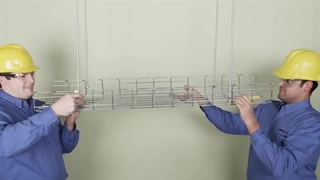 نحوه نصب پایه های سقف سینی کابل