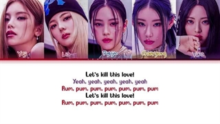 کاور ایتزی از آهنگ kill this love بلک پینک هوش مصنوعی