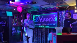 Chris Martin Sings All My Love at Dinos in Las Vegas 2024