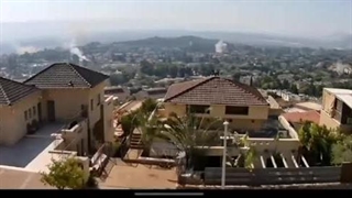 گنبد آهنین صهیونیست ها نتوانست موشک های حزب الله لبنان در کریات شمونه دفع کند