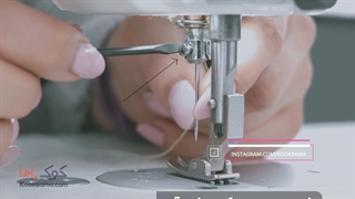 طرز صحیح تعویض سوزن چرخ راسته دوز زوجی 9200