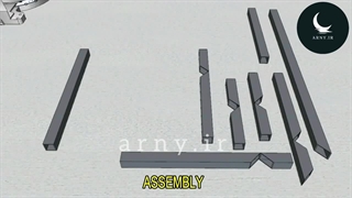 چگونه یک صندلی نردبانی تاشو فلزی بسازیم؟