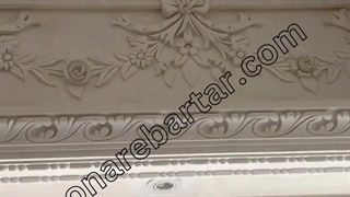 اجرای گچبری گلویی
