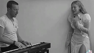 Chris Martin And Elyanna TikTok of WE PRAY