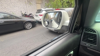 تعمیر اینه بغل سانتافه و تعویض راهنمااینه سانتافه