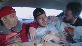 24 ساعت تو ماشین با احسان و مجتبی!!؟ (اشکان شادکامی)