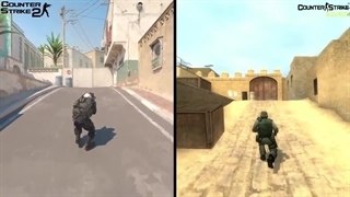 مقایسه فیزیک و جزئیات در بازی counter strike 2 و counter strike source