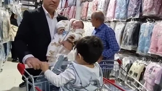 خرید هفتگی پسرهام ابوالفضل و ادریس