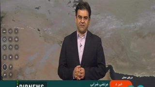 بارندگی در نوار ساحلی دریای خزر