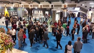 نمایی دیگر از نمایشگاه بین المللی یزد، مجموعه کارخانجات اردکان