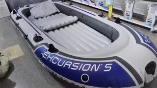 قایق بادی اکسکروشن 5 نفره مدل Intex 68325