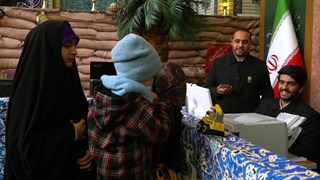 حضور کودکان در ویژه برنامه لبنان در پناه امام رئوف