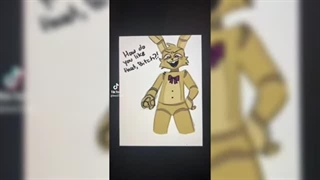 ˙ . ꒷FNAF TikTok Short Video. 