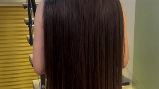 نمونه اکستنشن مو در مرکز فی فی