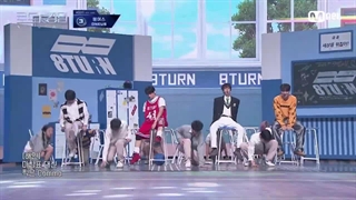 اجرای آهنگ speed run از گروه 8turn در فینال برنامه road to kingdom