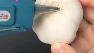 کاردستی آدم برفی با سیر