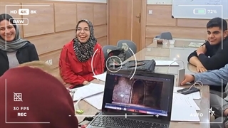 پشت صحنه خنده دار کلاس دوبله با غزل خاکزاد