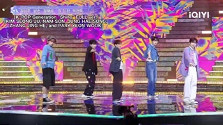 اجرای shine از پنتاگون در برنامه Starlight boys