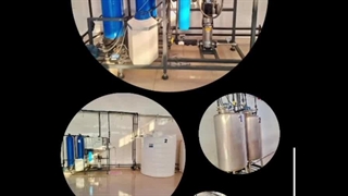 دستگاه تصفیه آب و دیونیزه با مخازن پروسس ساخت ماشین ساز/ ۰۹۱۵۷۱۰۰۰۷۱